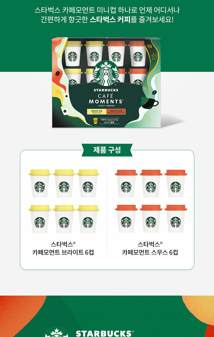 [스타벅스] 카페모먼트 미니컵 2박스 + 스타벅스 머그컵 랜덤증정 상세 이미지 5