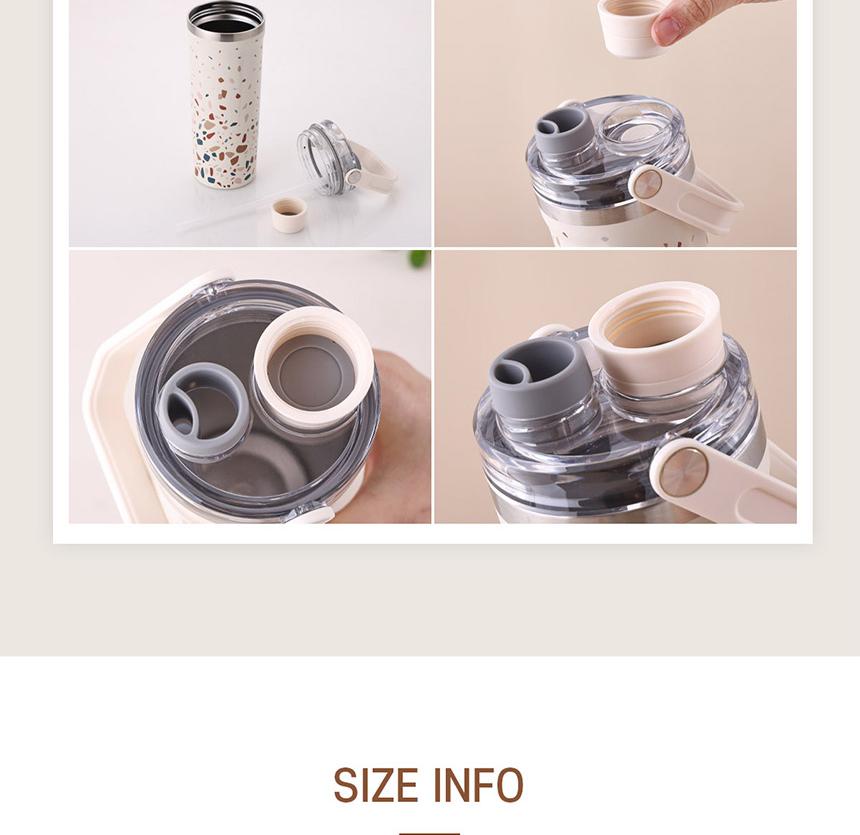 쉬젤 워터짐 마그넷텀블러_900ml-테라조 상세 이미지 4