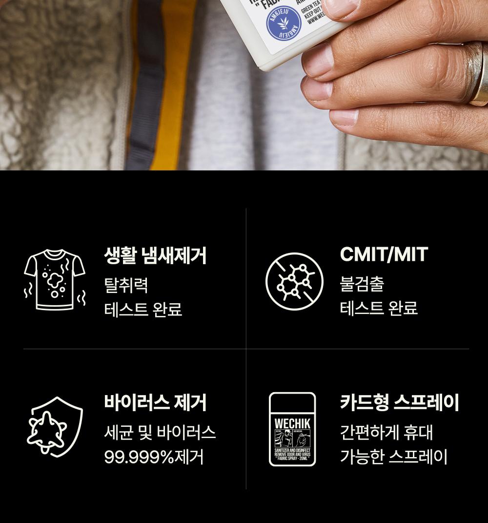 [위칙] 
섬유 탈취제 (20ml)*3EA 상세 이미지 5