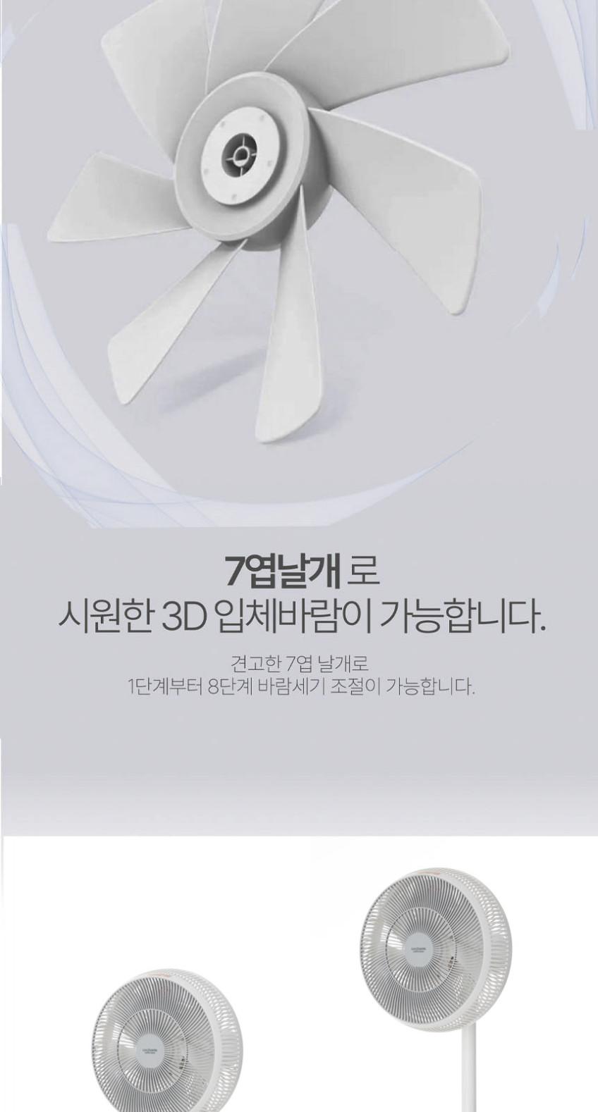 코코젤리 스노우맨 13인치 에어 서큘레이터 TS-17-E 상세 이미지 6