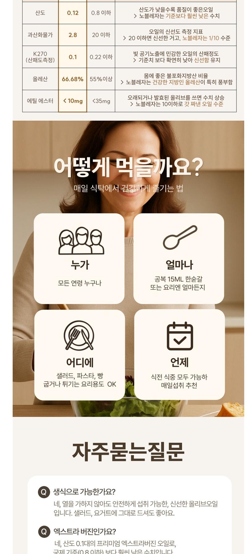 (백화점판매상품)
[노블레자 델 수르] 에코로지코 바이오 
엑스트라버진 올리브 오일 500ml 상세 이미지 8