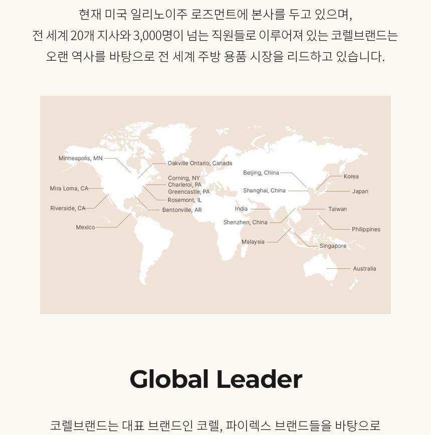 [코렐] 코디네이츠 무쇠 스칼렛 아이보리 17cm 사각냄비 상세 이미지 4