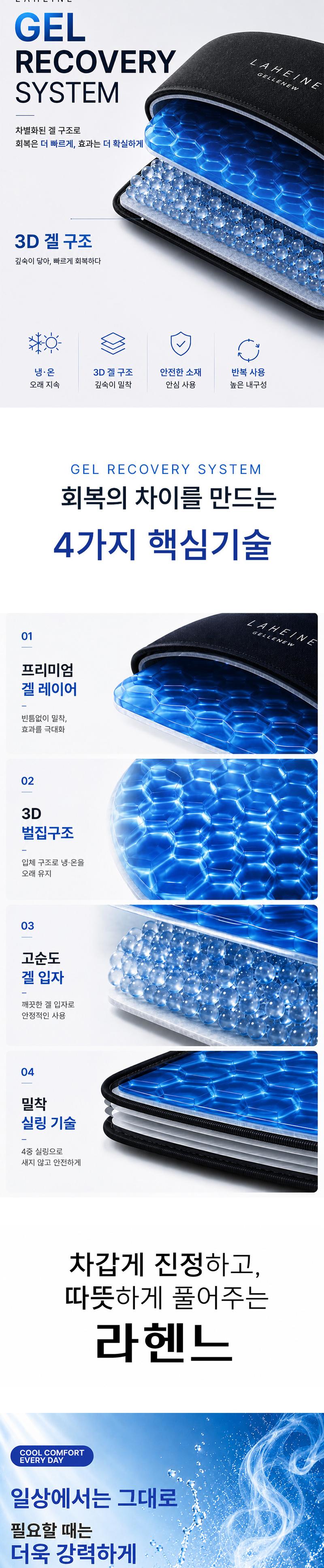 [라헨느] 셀리뉴 모션 핏 젤 아이싱 허리슬리브 상세 이미지 5
