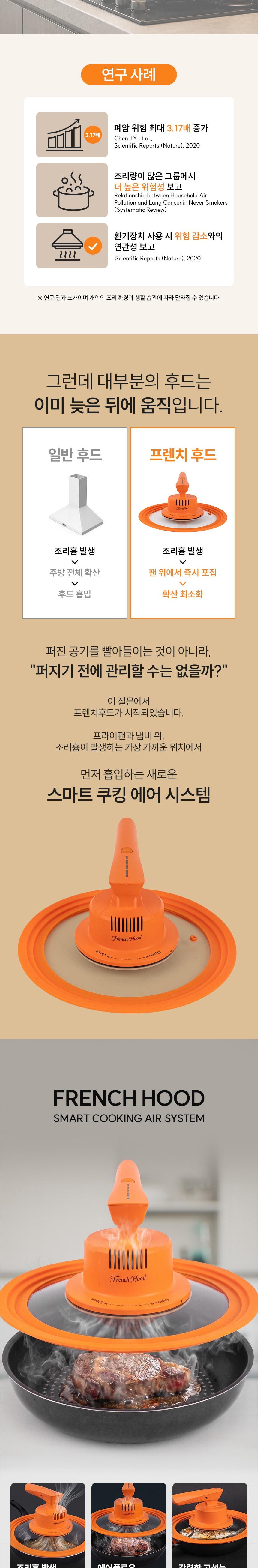 프렌치 오렌지 연기흡입 커버 MF-2800M 상세 이미지 7